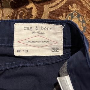 rag & bone Men’s RB 15x slim straight pants Size 32 X 30